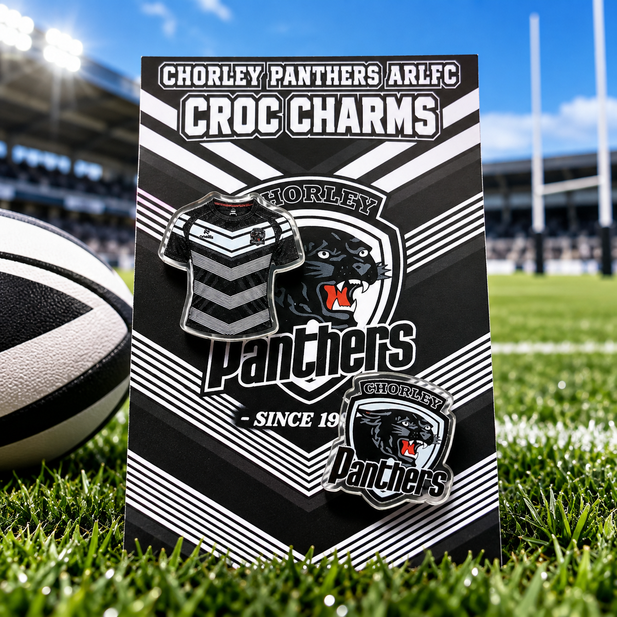 Chorley Panthers 2 Pack Croc Set